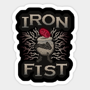 Alexander Iron Fist Sticker